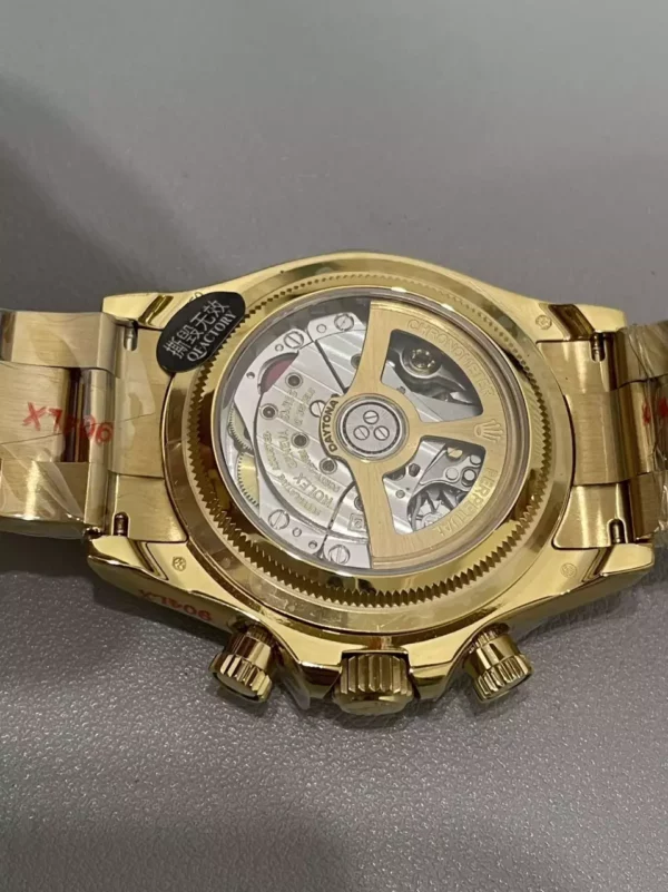 Rolex Daytona 126529LN Le Mans QF 1:1 Best Edition on RG Brcelet DD4132 Tungsten Heavy V9 - Super Clone Watch | 1:1 Best Version