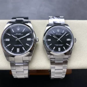Rolex Oyster Perpetual 124300 41mm VSF 1:1 Best Edition 904L Steel Black Dial on SS Bracelet - Super Clone Watch | 1:1 Best Version