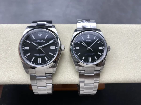 Rolex Oyster Perpetual 124300 41mm VSF 1:1 Best Edition 904L Steel Black Dial on SS Bracelet - Super Clone Watch | 1:1 Best Version