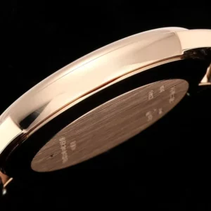 VC Patrimony 81180R YG KZF Best Edition Black Dial on Black Leather Strap - Super Clone Watch | 1:1 Best Version