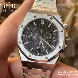 AP Royal Oak Chrono 26240ST SS APS Factory 1:1 Best Edition Black Dial  SA4401 Super Clone - Super Clone Watch | 1:1 Best Version