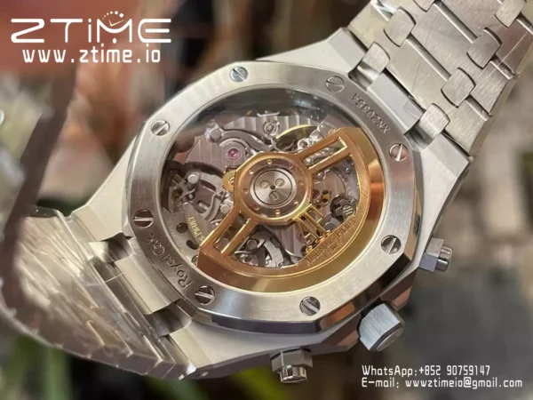 AP Royal Oak Chrono 26240ST SS APS Factory 1:1 Best Edition Green Dial  SA4401 Super Clone - Super Clone Watch | 1:1 Best Version