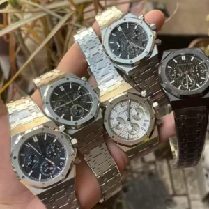 AP Royal Oak Chrono 26240ST SS APS Factory 1:1 Best Edition Silver Dial  SA4401 Super Clone - Super Clone Watch | 1:1 Best Version