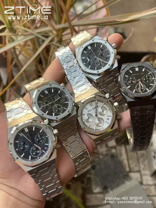 AP Royal Oak Chrono 26240ST SS APS Factory 1:1 Best Edition Silver Dial  SA4401 Super Clone - Super Clone Watch | 1:1 Best Version