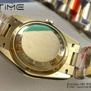 Rolex Day Date 36mm 128238-0106 CYF 1:1 Best Edition Real Enamel Dial on President Bracelet - Super Clone Watch | 1:1 Best Version