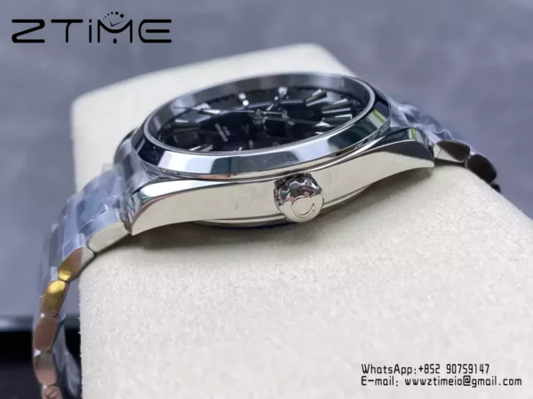 OMEGA Aqua Terra 150M Master Chronometers VSF 1:1 Best Edition Black Dial on SS Bracelet - Super Clone Watch | 1:1 Best Version