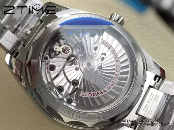 OMEGA Aqua Terra 150M Master Chronometers VSF 1:1 Best Edition Black Dial on SS Bracelet - Super Clone Watch | 1:1 Best Version