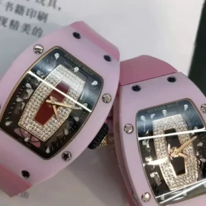 RICHARD MILLE RM07 RM07-01 Red Pink ceramic case BBA Factory 1:1 Best Skeleton dial - Super Clone Watch | 1:1 Best Version