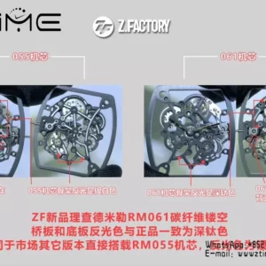 RICHARD MILLE RM6101 RM61-01 ZF 1:1 Best Edition Yohan Blake White NTPT Super Clone - Super Clone Watch | 1:1 Best Version