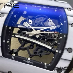 RICHARD MILLE RM6101 RM61-01 ZF 1:1 Best Edition Yohan Blake White NTPT Super Clone - Super Clone Watch | 1:1 Best Version
