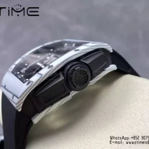 RICHARD MILLE RM6101 RM61-01 ZF 1:1 Best Edition Yohan Blake White NTPT Super Clone - Super Clone Watch | 1:1 Best Version