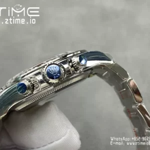 Rolex Daytona 126506 VSF 1:1 Best Edition  Ice Blue Dial Crystal Markers DD4131 - Super Clone Watch | 1:1 Best Version