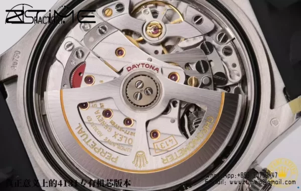 Rolex Daytona 126519 VS Factory 1:1 Best Edition Grey Dial on Oysterflex Rubber Strap DD4131 - Super Clone Watch | 1:1 Best Version