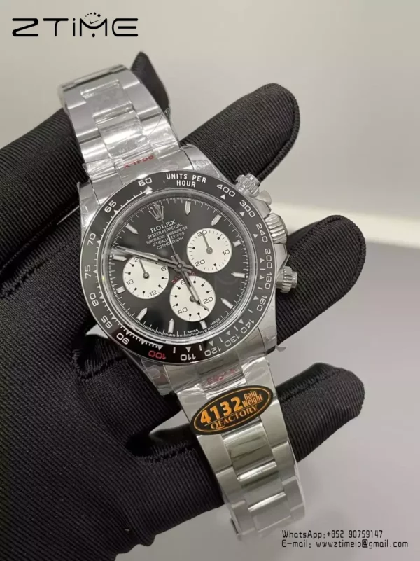 Rolex Daytona 126529LN Le Mans QF 1:1 Best Edition on SS Brcelet DD4132 Tungsten Heavy V9 - Super Clone Watch | 1:1 Best Version