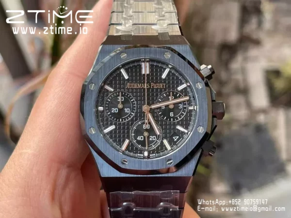 Royal Oak Chrono 26240CE Black Ceramic APSF 1:1 Best Edition  SA4401 Super Clone - Super Clone Watch | 1:1 Best Version