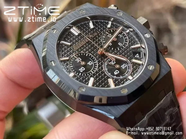 Royal Oak Chrono 26240CE Black Ceramic APSF 1:1 Best Edition  SA4401 Super Clone - Super Clone Watch | 1:1 Best Version