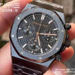 Royal Oak Chrono 26240CE Black Ceramic APSF 1:1 Best Edition  SA4401 Super Clone - Super Clone Watch | 1:1 Best Version