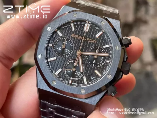 Royal Oak Chrono 26240CE Black Ceramic APSF 1:1 Best Edition  SA4401 Super Clone - Super Clone Watch | 1:1 Best Version
