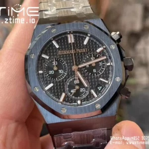 Royal Oak Chrono 26240CE Black Ceramic APSF 1:1 Best Edition  SA4401 Super Clone - Super Clone Watch | 1:1 Best Version