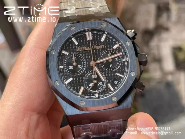 Royal Oak Chrono 26240CE Black Ceramic APSF 1:1 Best Edition  SA4401 Super Clone - Super Clone Watch | 1:1 Best Version