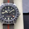 Tudor Pelagos FXD Titanium GMT M2542G247NU M+F 1:1 Best Edition Black Dial Nylon Strap - Super Clone Watch | 1:1 Best Version