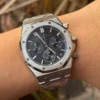 AP Royal Oak Chrono 26240ST SS APS Factory 1:1 Best Edition Blue Dial  SA4401 Super Clone - Super Clone Watch | 1:1 Best Version