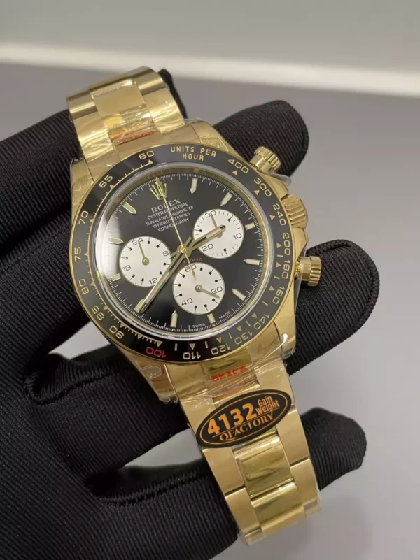Rolex Daytona 126529LN Le Mans QF 1:1 Best Edition on RG Brcelet DD4132 Tungsten Heavy V9 - Super Clone Watch | 1:1 Best Version