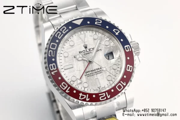 Rolex GMT-Master II 126719 BLRO Gold Factory 1:1 Best Edition  Meteorite Dial V3 (Weighted) - Super Clone Watch | 1:1 Best Version
