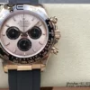 Rolex Daytona 126515 QF 1:1 Best Edition RG/Black Dial on Oysterflex Strap SH4131 V11 (Weighted) - Super Clone Watch | 1:1 Best Version