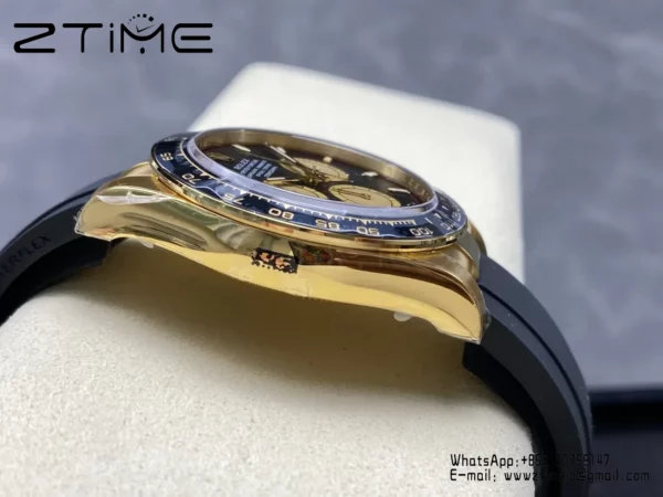 Rolex Daytona 126518 VS Factory 1:1 Best Edition Black/YG  Dial V2 (Weighted) - Super Clone Watch | 1:1 Best Version