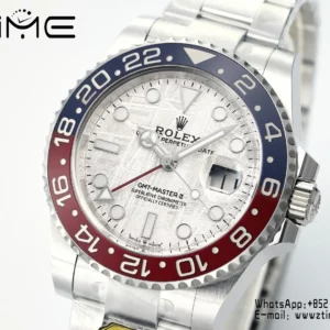 Rolex GMT-Master II 126719 BLRO Gold Factory 1:1 Best Edition  Meteorite Dial V3 (Weighted) - Super Clone Watch | 1:1 Best Version