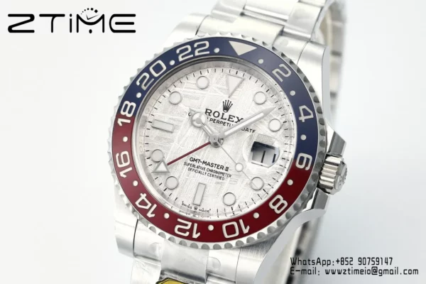 Rolex GMT-Master II 126719 BLRO Gold Factory 1:1 Best Edition  Meteorite Dial V3 (Weighted) - Super Clone Watch | 1:1 Best Version
