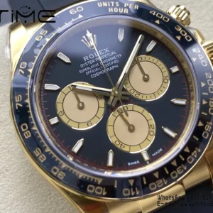 Rolex Daytona 126518 VS Factory 1:1 Best Edition Black/YG  Dial V2 (Weighted) - Super Clone Watch | 1:1 Best Version