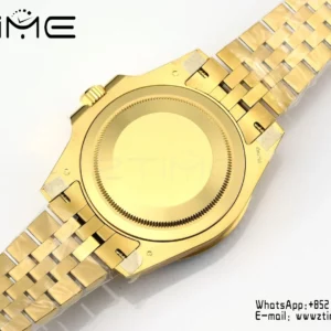 Rolex GMT Master II 126718 YG Gold Factory 1:1 Best Edition Black Dial V3 (Weighted) - Super Clone Watch | 1:1 Best Version