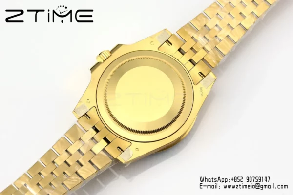Rolex GMT Master II 126718 YG Gold Factory 1:1 Best Edition Black Dial V3 (Weighted) - Super Clone Watch | 1:1 Best Version
