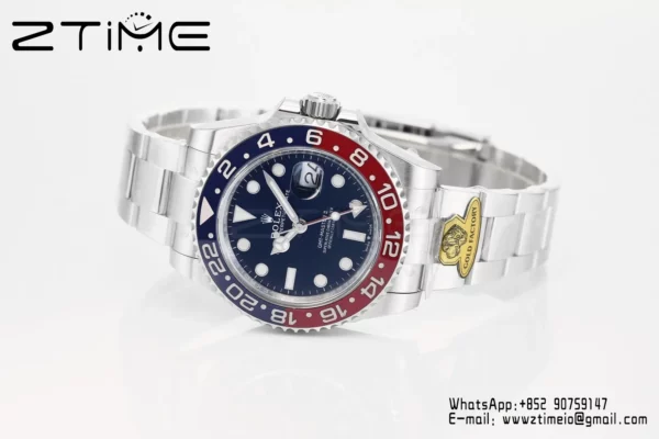 Rolex GMT-Master II 126719 BLRO Gold Factory 1:1 Best Edition  Black Dial V3 (Weighted) - Super Clone Watch | 1:1 Best Version