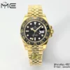 Rolex GMT Master II 126718 YG Gold Factory 1:1 Best Edition Black Dial V3 (Weighted) - Super Clone Watch | 1:1 Best Version