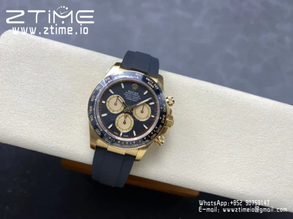 Rolex Daytona 126518 VS Factory 1:1 Best Edition Black/YG  Dial V2 (Weighted) - Super Clone Watch | 1:1 Best Version