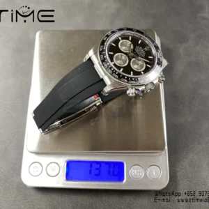 Rolex Daytona 126519 VS Factory 1:1 Best Edition Black/Silver Lume Dial V2 (Weighted) - Super Clone Watch | 1:1 Best Version