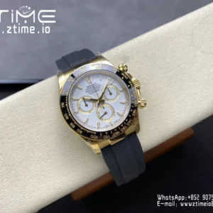 Rolex Daytona 126518 QF 1:1 Best Edition White Dial SH4131 V11 (Weighted) - Super Clone Watch | 1:1 Best Version
