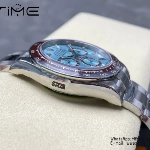 Rolex Daytona 126506 VSF 1:1 Best Edition  Ice Blue Dial Crystal Markers  V2 (Weighted) - Super Clone Watch | 1:1 Best Version