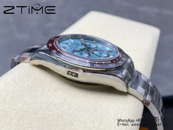 Rolex Daytona 126506 VSF 1:1 Best Edition  Ice Blue Dial Crystal Markers  V2 (Weighted) - Super Clone Watch | 1:1 Best Version