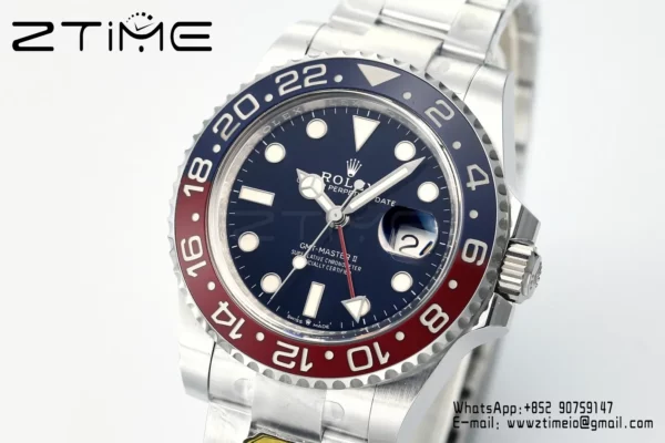 Rolex GMT-Master II 126719 BLRO Gold Factory 1:1 Best Edition  Black Dial V3 (Weighted) - Super Clone Watch | 1:1 Best Version