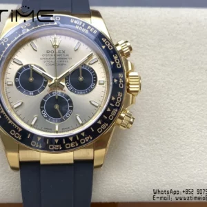 Rolex Daytona 126518 VS Factory 1:1 Best Edition YG/Black Dial V2 (Weighted) - Super Clone Watch | 1:1 Best Version
