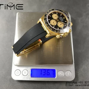 Rolex Daytona 126518 VS Factory 1:1 Best Edition Black/YG  Dial V2 (Weighted) - Super Clone Watch | 1:1 Best Version