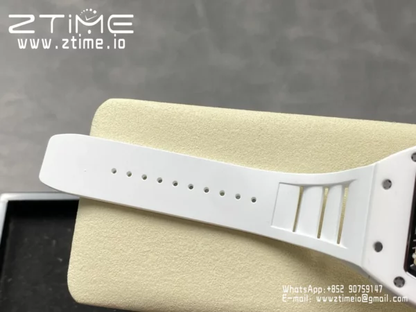 Richard Mille RM055 White Ceramic APSF 1:1 Best Edition RMUL2 Super Clone V2 - Super Clone Watch | 1:1 Best Version