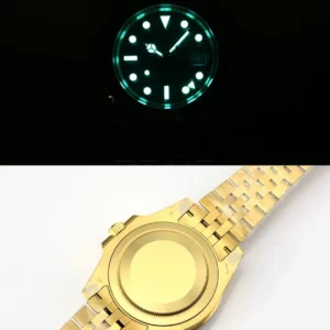 Rolex GMT Master II 126718 YG Gold Factory 1:1 Best Edition Black Dial V3 (Weighted) - Super Clone Watch | 1:1 Best Version