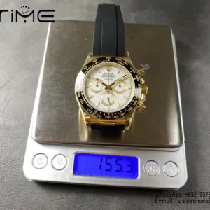 Rolex Daytona 126518 QF 1:1 Best Edition White Dial SH4131 V11 (Weighted) - Super Clone Watch | 1:1 Best Version