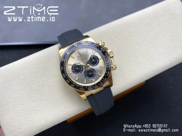 Rolex Daytona 126518 VS Factory 1:1 Best Edition YG/Black Dial V2 (Weighted) - Super Clone Watch | 1:1 Best Version