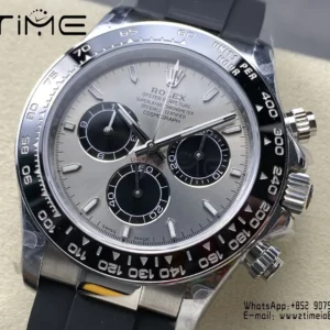 Rolex Daytona 126519 QF 1:1 Best Edition Gray/Black Dial SH4131 V11 (Weighted) - Super Clone Watch | 1:1 Best Version